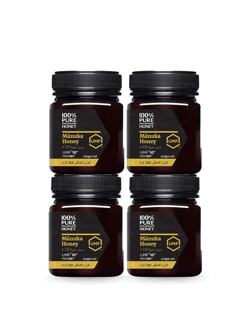4 JARS of UMF 10+ MGO 261+