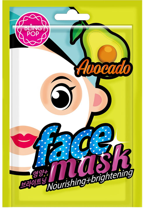 BlingPop Avocado Nourishing & Brightening Mask