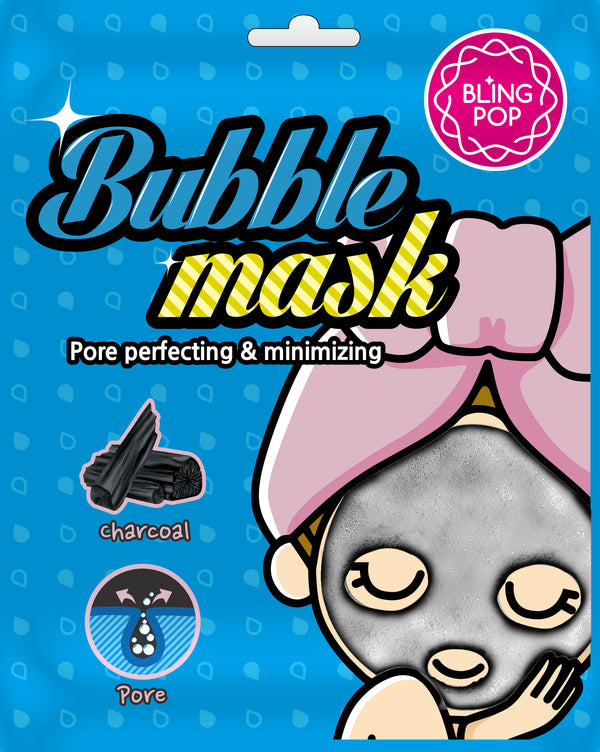 BlingPop Charcoal Bubble Mask
