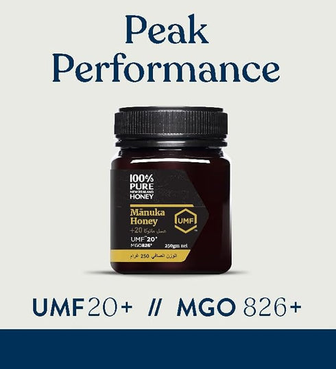 4 Jars Manuka Honey UMF20+ MGO826+