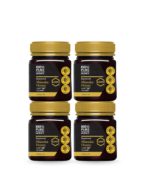 4 Jars UMF 25+ MGO 1197+