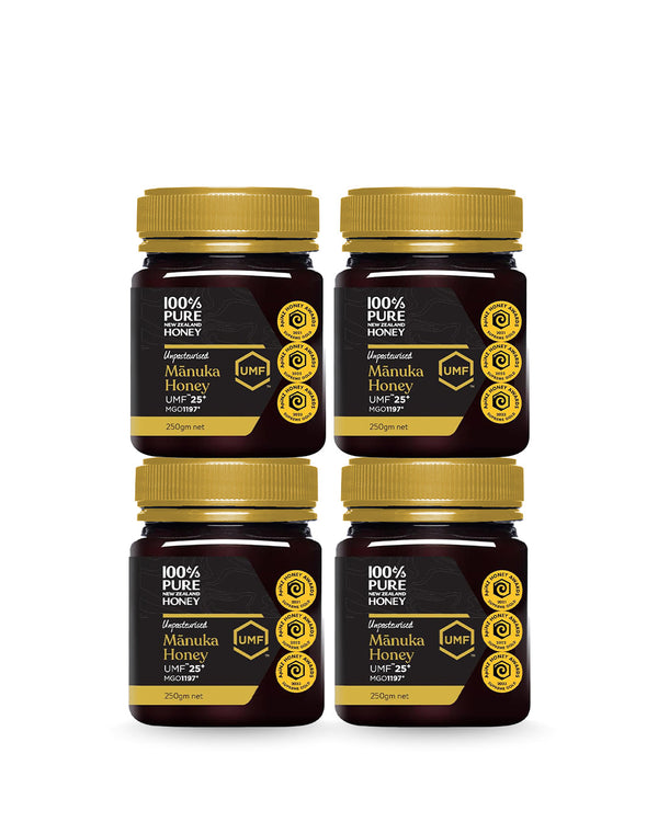 4 Jars UMF 25+ MGO 1197+