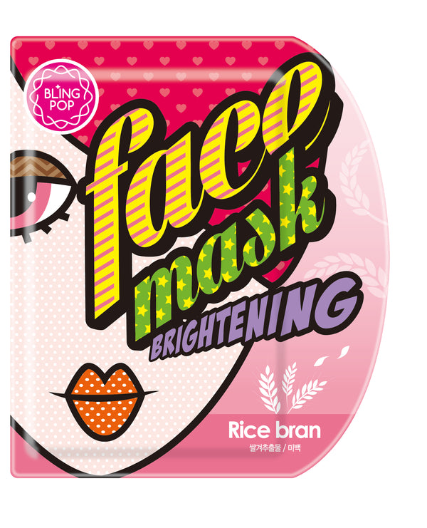 BlingPop Rice Bran Whitening Mask