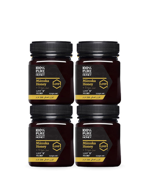 4 Jars Manuka Honey UMF 5+ MGO 83+