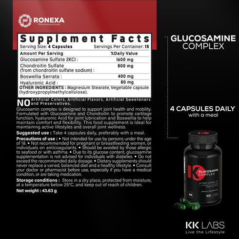 KK Labs Glucosamine Complex